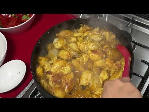 Creamy Chicken Curry with coconut  milk