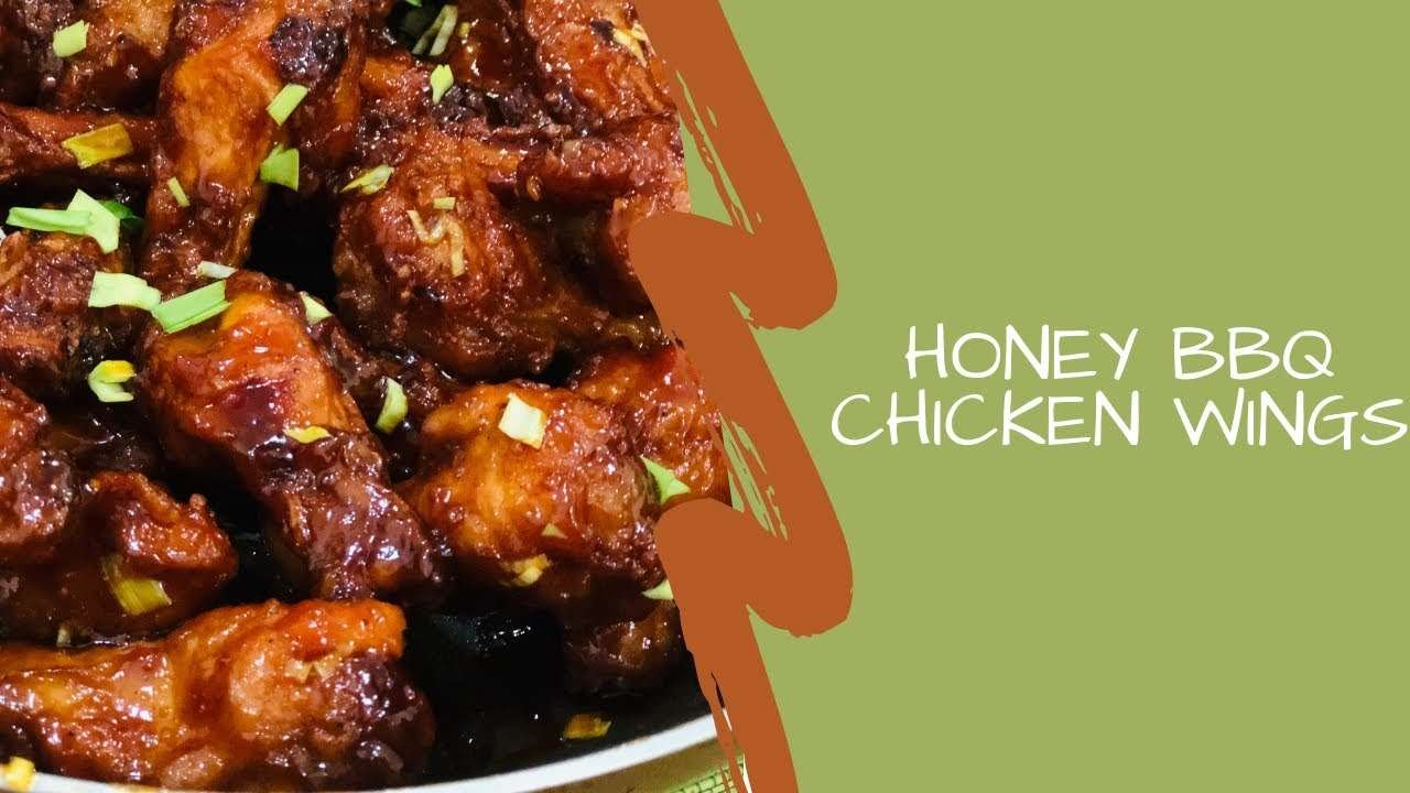 Best honey BBQ chicken wings| how to make BBQ chicken wings #bbqchickenwings #honeybbq