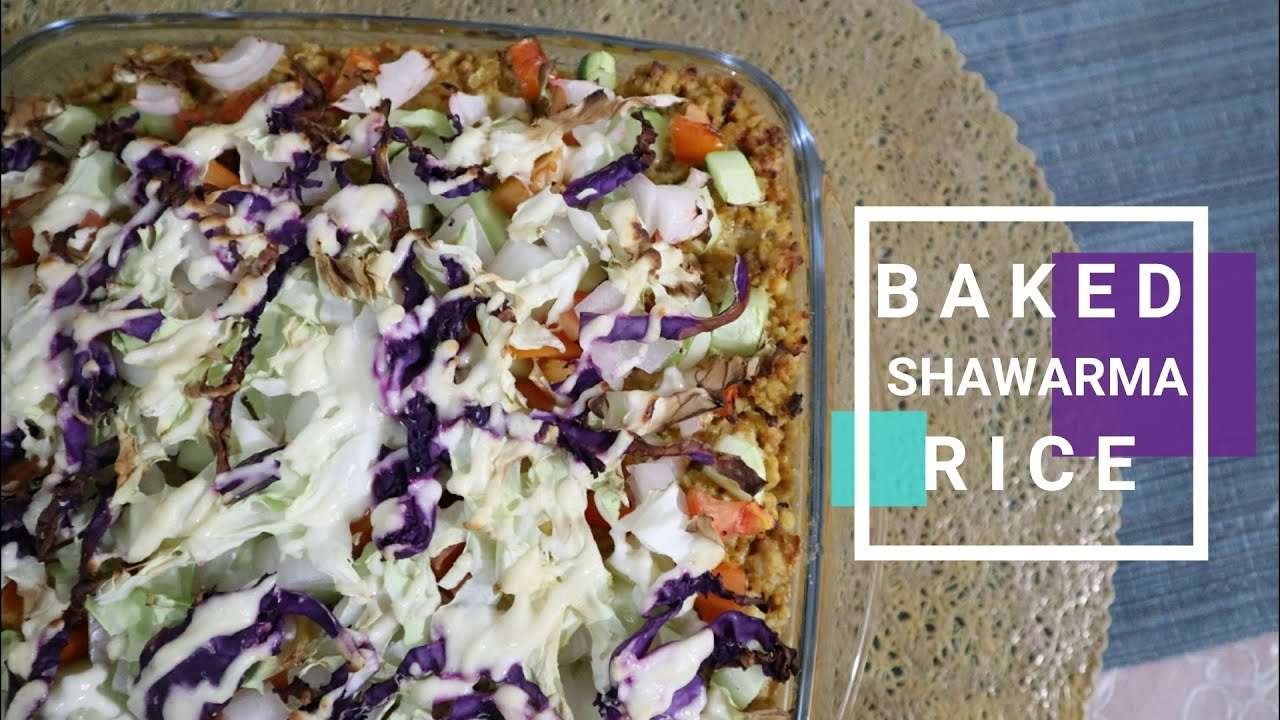 Baked Shawarma Rice (Chicken) | Denise Planas 💋