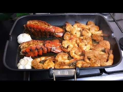 TASTY GARLIC LOBSTER SHRIMP | SEAFOOD RECIPE
