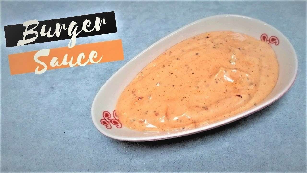 Burger Sauce | Homemade Burger Sauce Recipe | Dipping Sauce