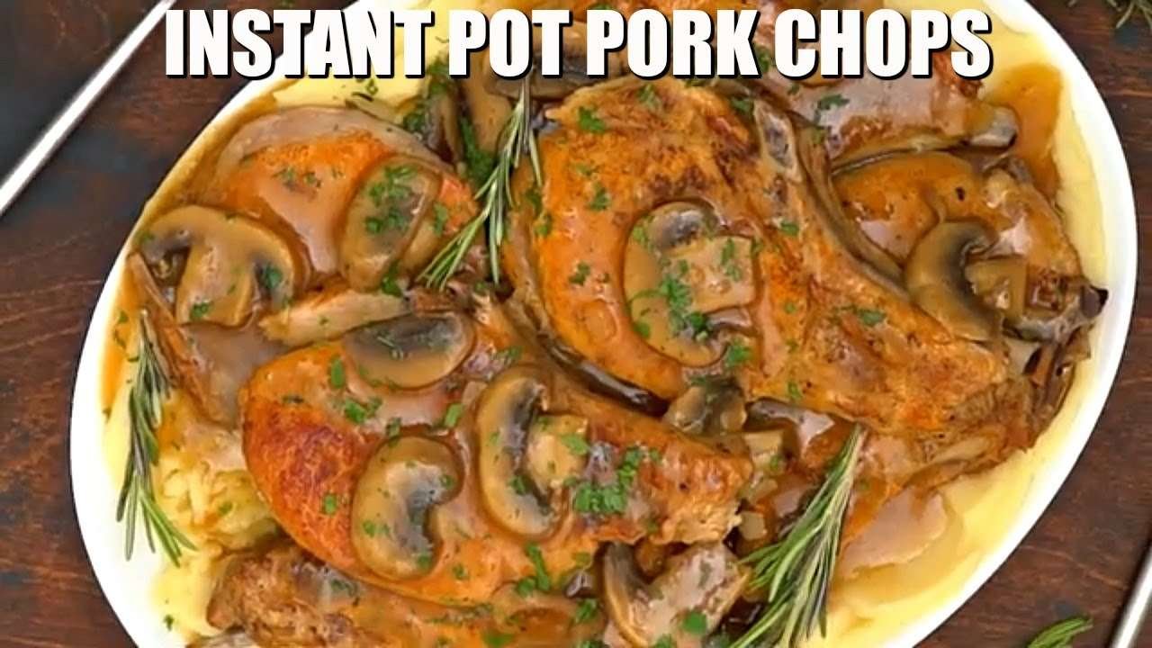 Instant Pot Pork Chops and Gravy – Sweet and Savory Meals