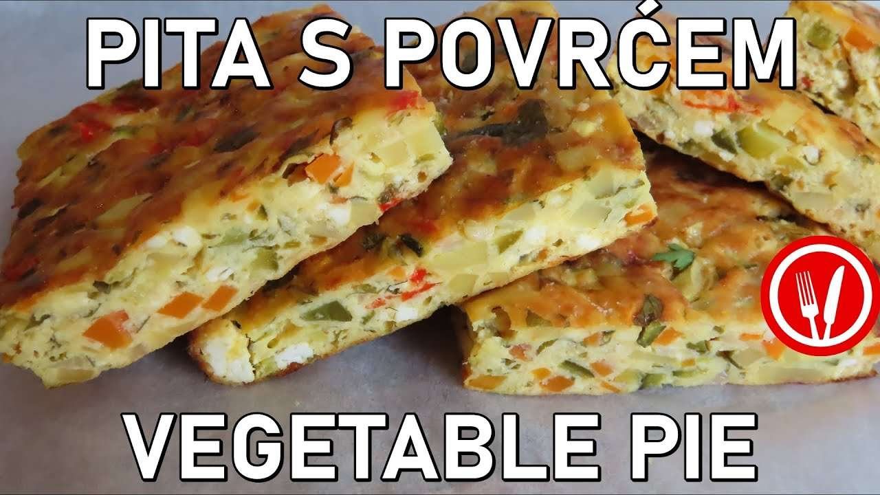 Kako napraviti pitu s povrćem🔹How to make vegetable pie
