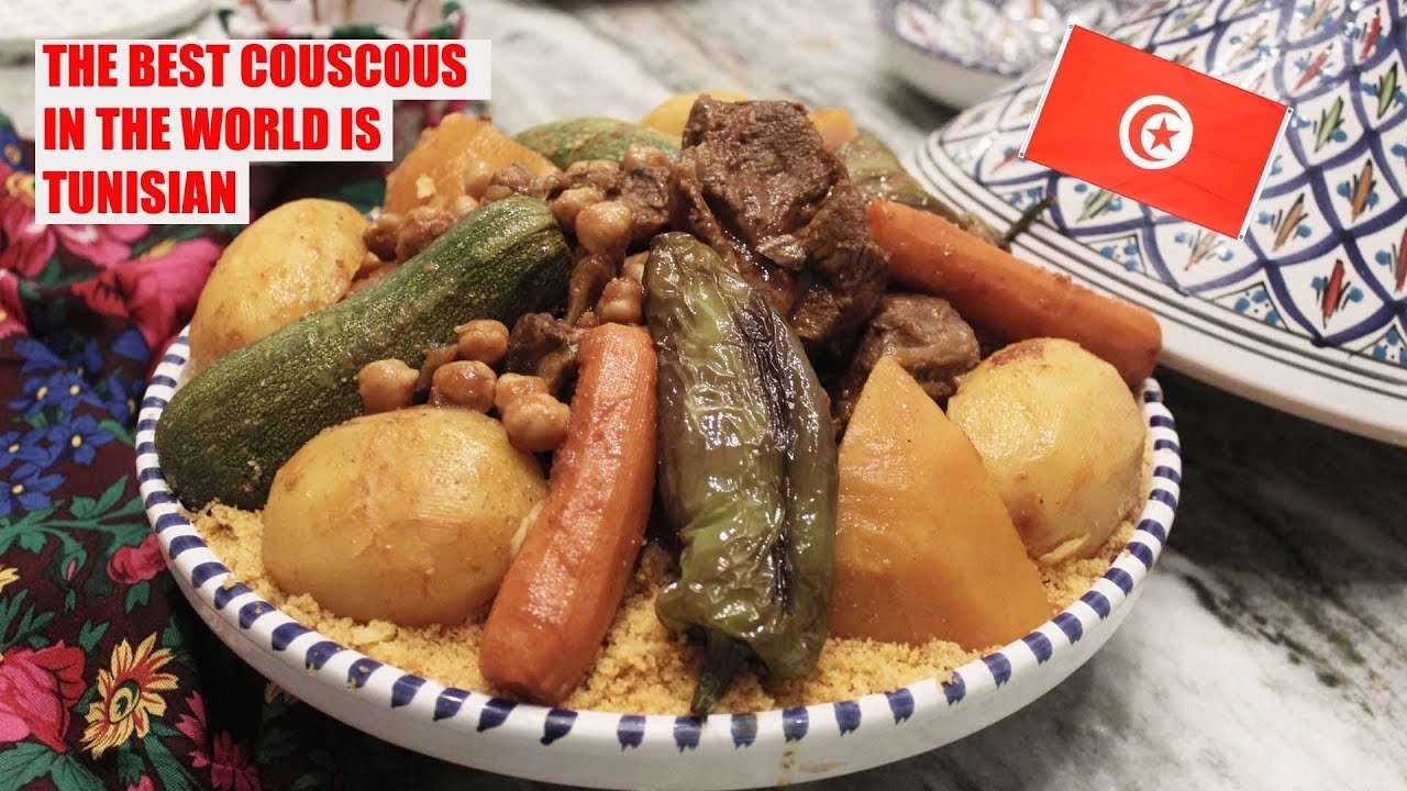 Tunisian Couscous Recipe – The Traditional method – How to make a couscous