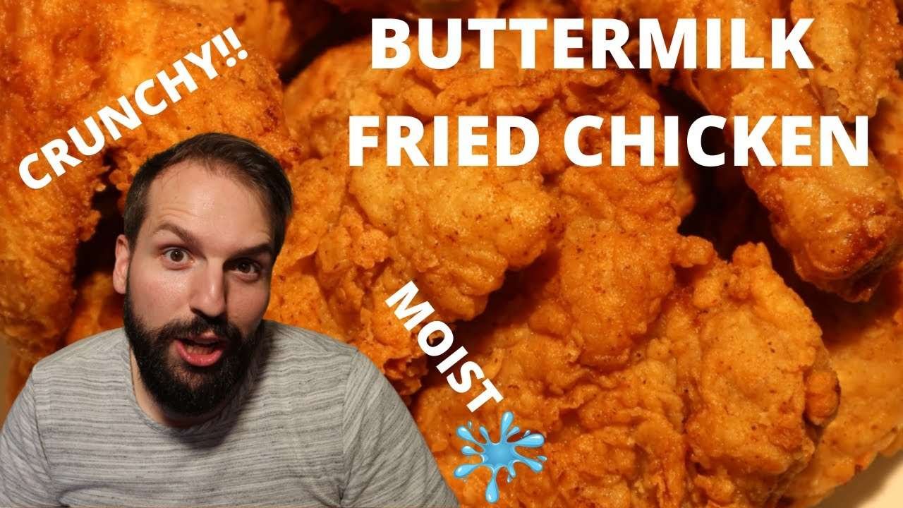 Buttermilk Fried Chicken. Make it Crispy. Make it Moist!