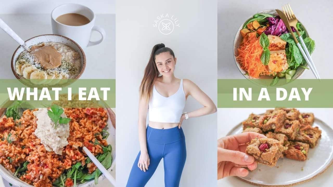 WHAT I EAT IN A DAY + recipe testing! // plant-based, simple + delicious