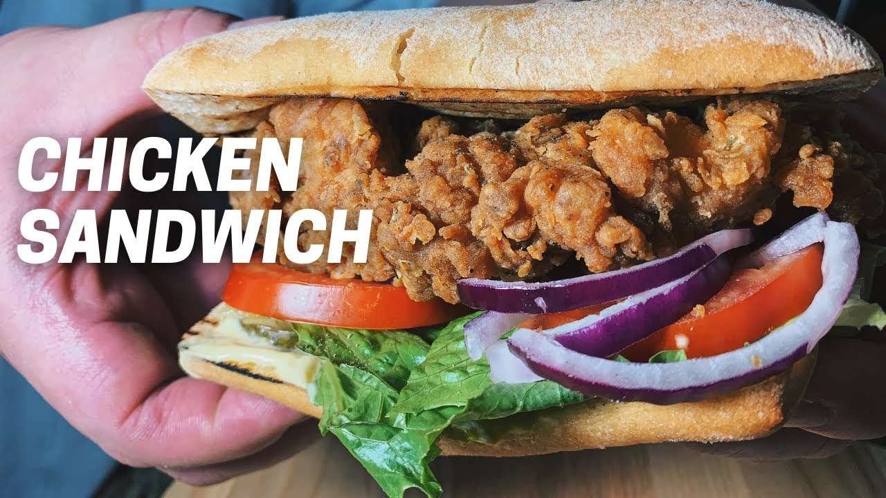 CRISPY & JUICY Fried Chicken Sandwich Recipe (EASY)