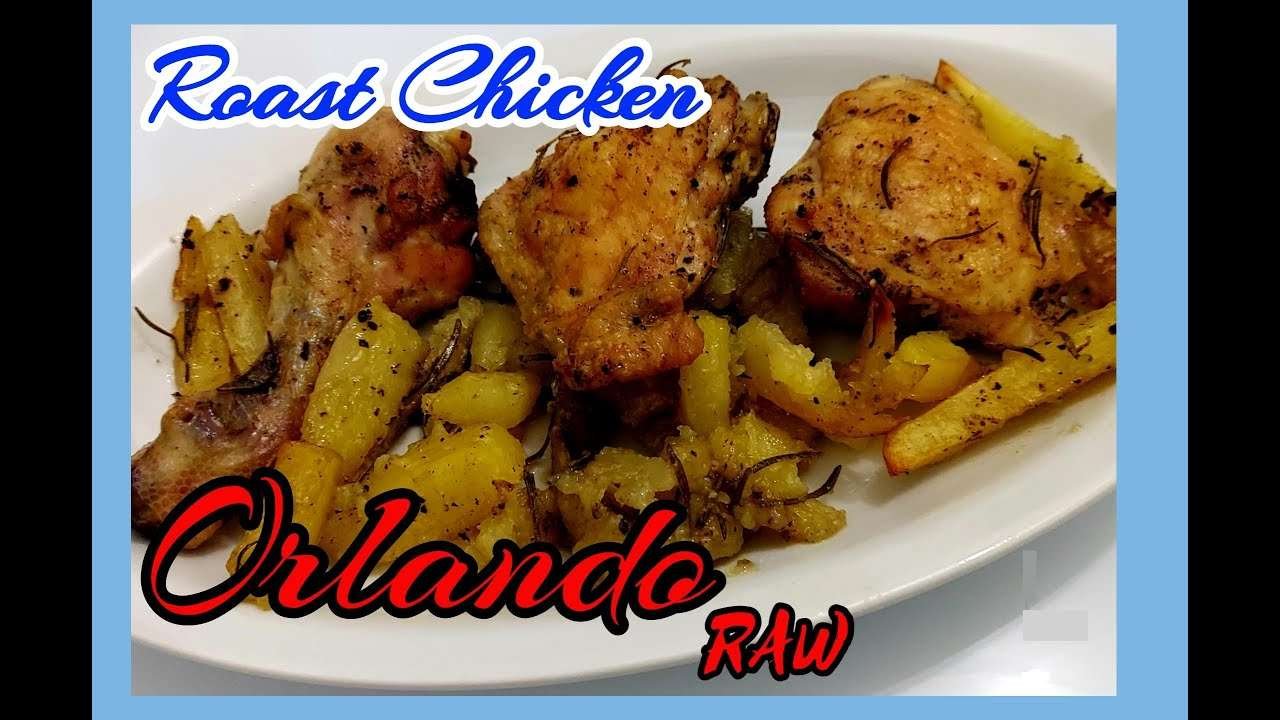 HOW TO MAKE ROAST CHICKEN & POTATOES SIMPLE BEST RECIPE
