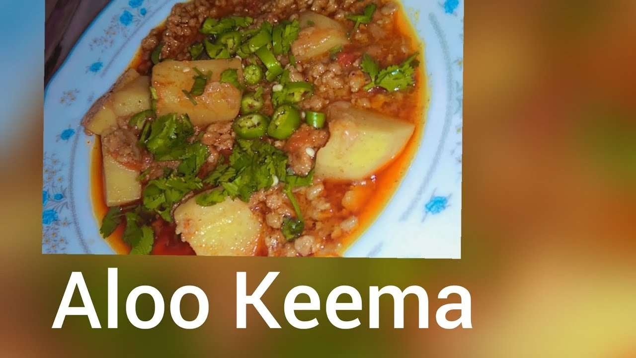 Aloo keema easy recipe…….