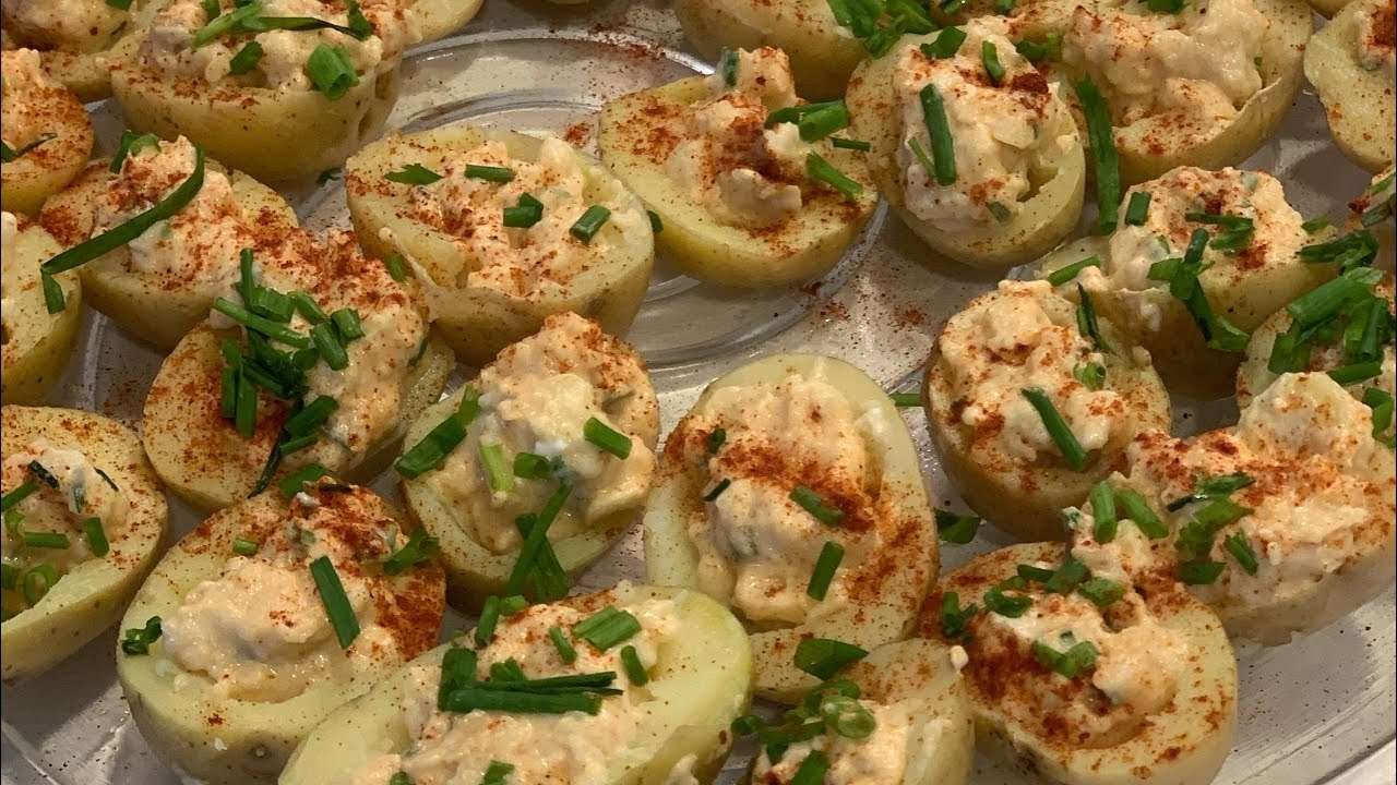Vegan Deviled Potatoes are a Crowd Pleaser