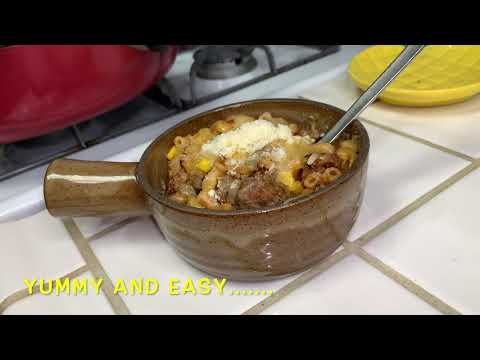 Quick easy spin on a classic delicious comfort food…Goulash!!