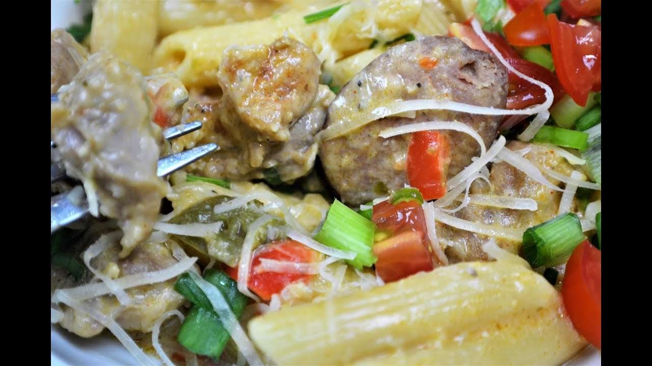 Instant Pot Cajun Chicken and Sausage Pasta