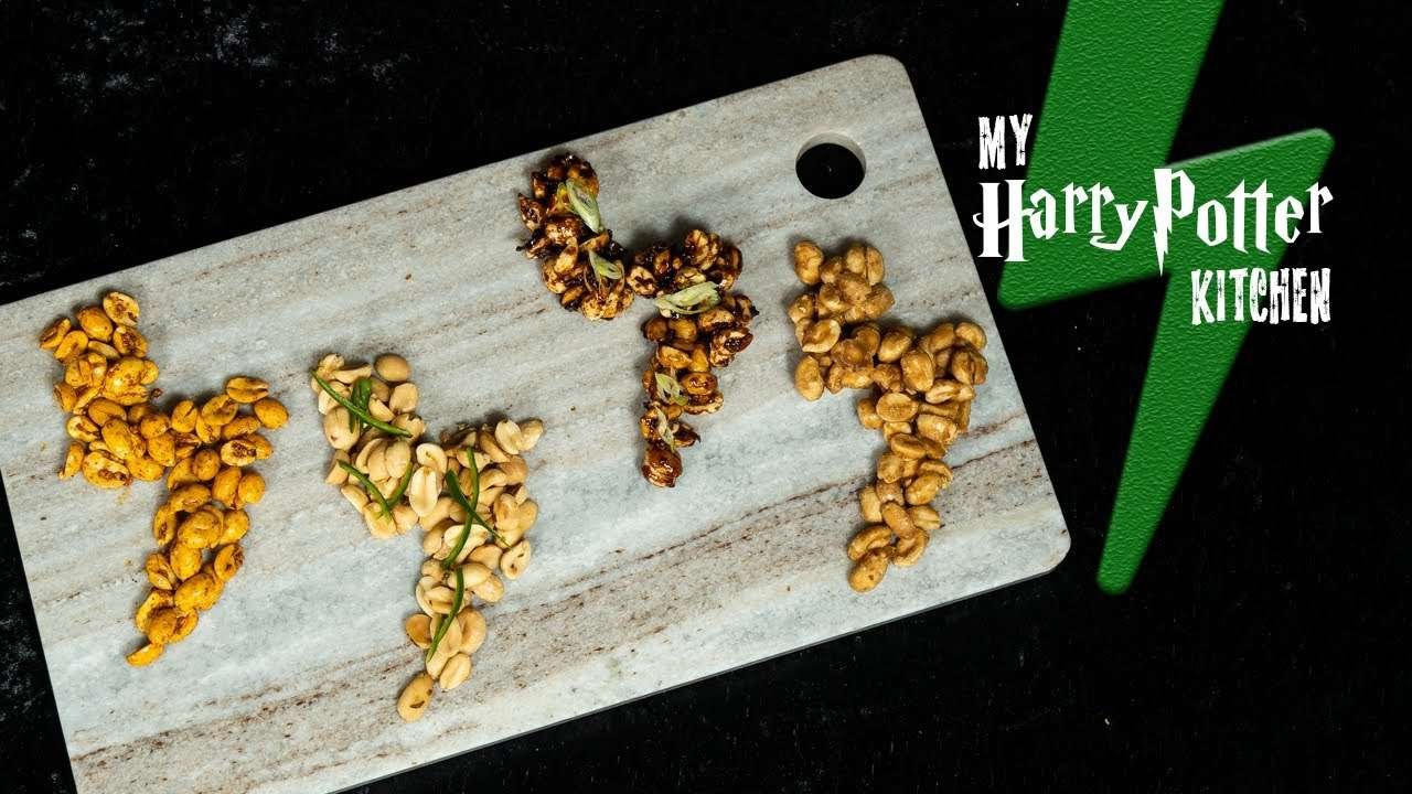 Hogwarts House COATED PEANUTS Recipe | My Harry Potter Kitchen | Chamber of Secrets (Ep. 38)