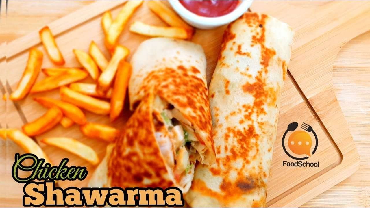 Chicken Shawarma Recipe|How to make Shawarma at Home|Simple Recipe