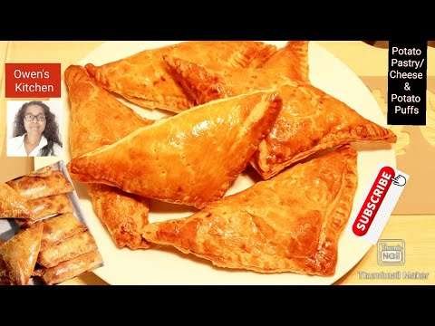 Potato Pastry/ Cheese & Potato Puffs👍 Owen's Kitchen