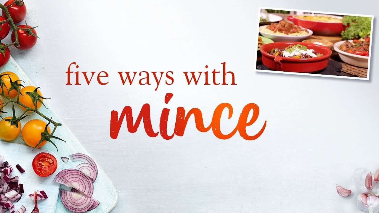 Five Slimming World recipes with minced beef