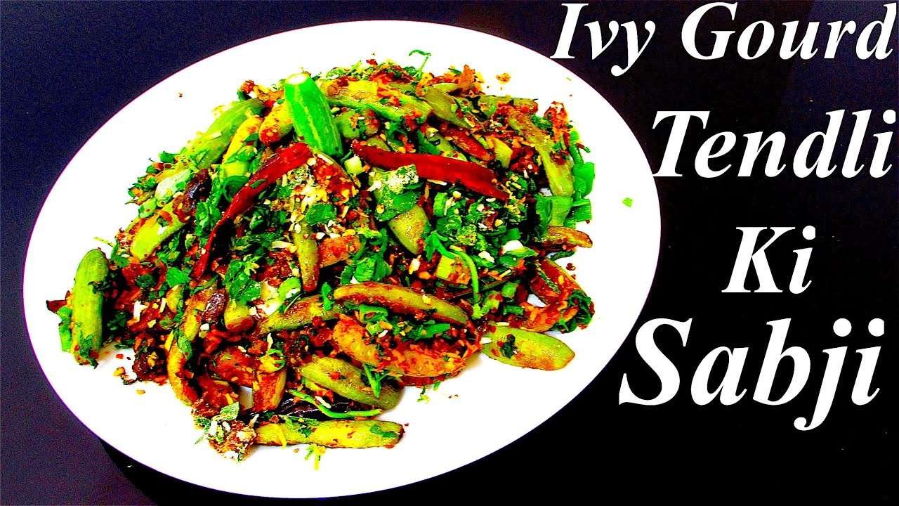 Tones Of HEALTH BENEFICIARY Vegan IVY GOURD Delicious Recipe | NUTRITIOUS TENDLI SABJI