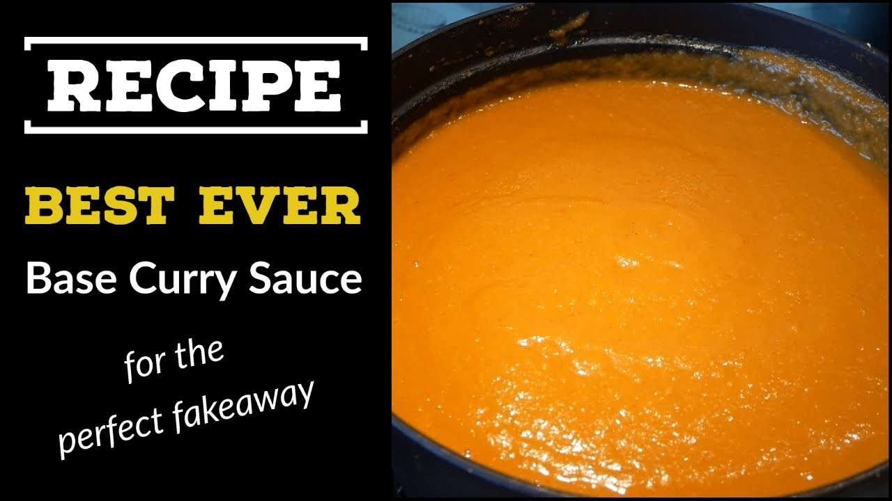 BASE CURRY SAUCE RECIPE | BEST EVER CURRY BASE | FAKEAWAY | COMFORT FOOD | BATCH COOKING