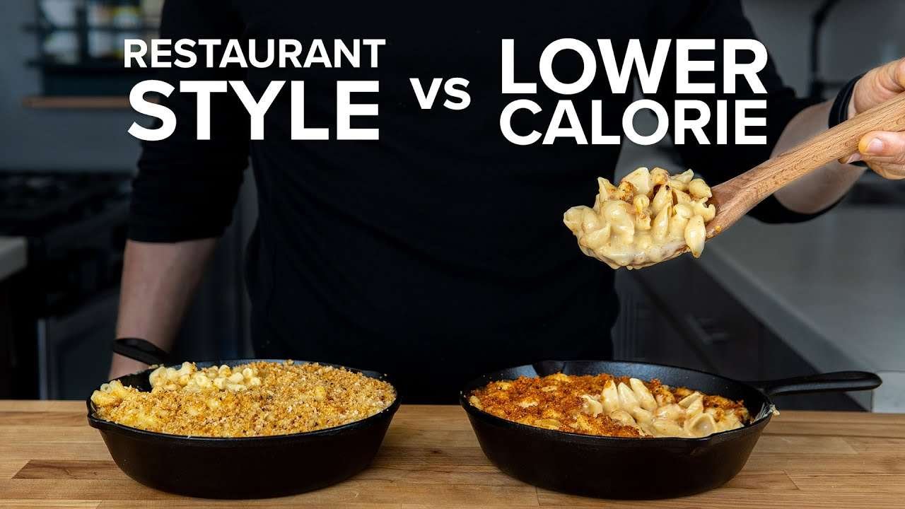 How to make lower calorie Mac & Cheese that still tastes good.