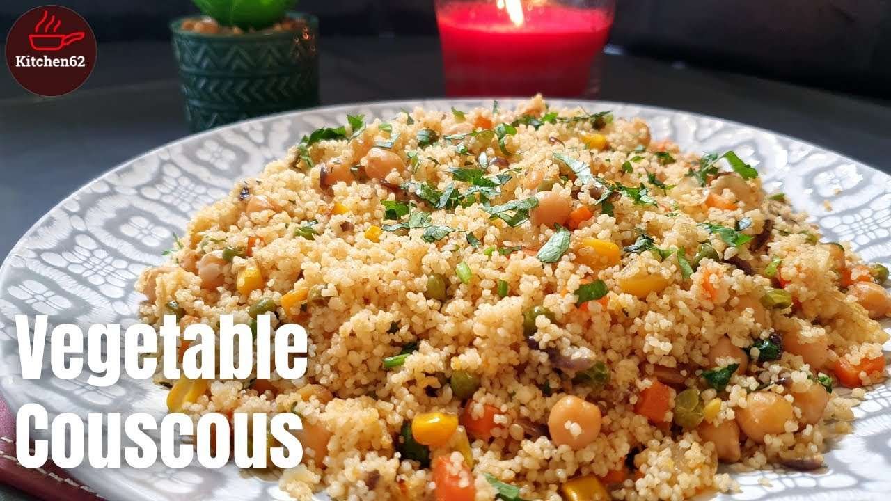 Vegetable Couscous | vegetable couscous recipe easy | Moroccan Couscous