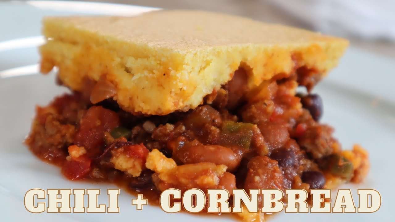 Homemade Chili and Cornbread (Easy Recipes)