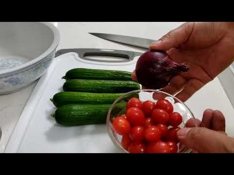 How to cook Lemon Chicken with Cucumber Salad