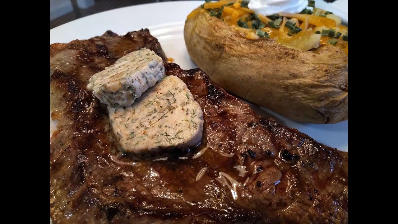 Herb Steak Butter (Compounded Butter)