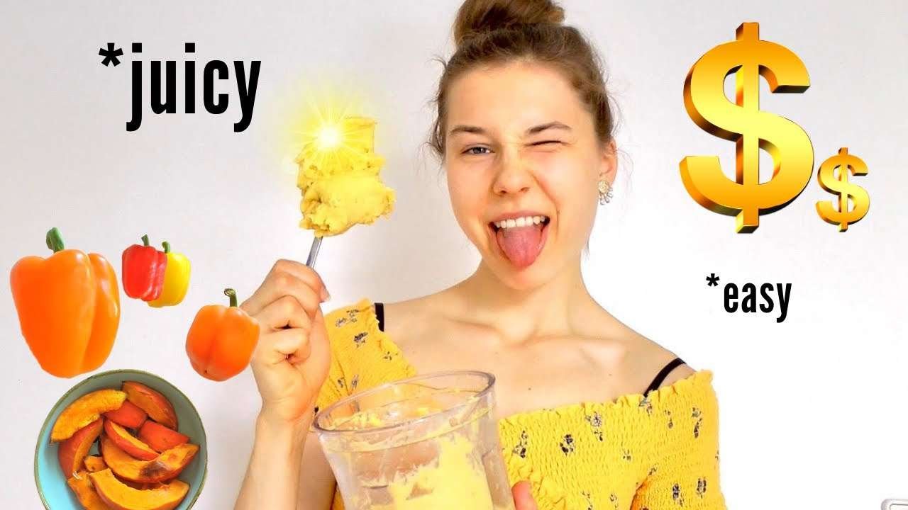 Eating Only GOLD Food for 24 hours! FOOD CHALLENGE (vegan)