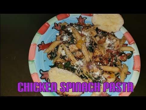 Chicken Spinach Pasta!!!