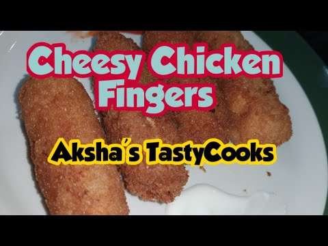 #howtocookcheesychickenfingers   CHEESY CHICKEN FINGERS | EASY STEPS CHEESY CHICKEN FINGERS AT HOME