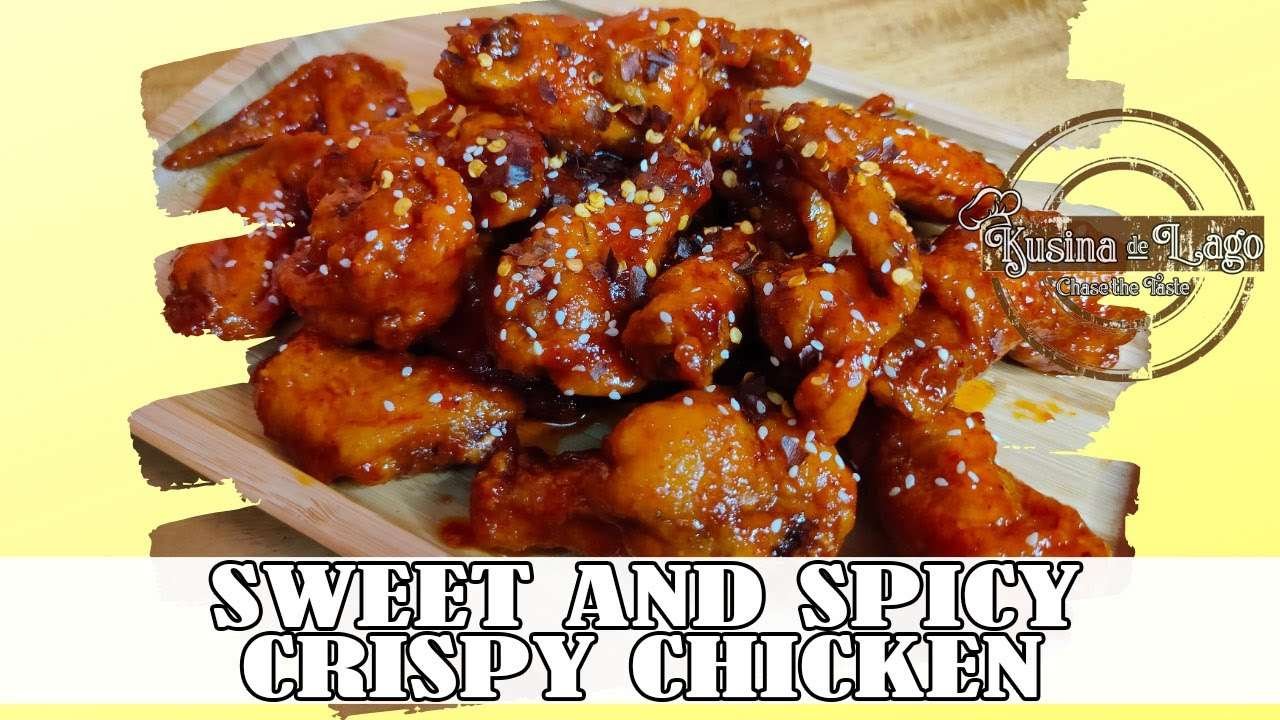 SWEET AND SPICY CRISPY CHICKEN | EASY-TO-FOLLOW CHICKEN RECIPE | KUSINA de LAGO