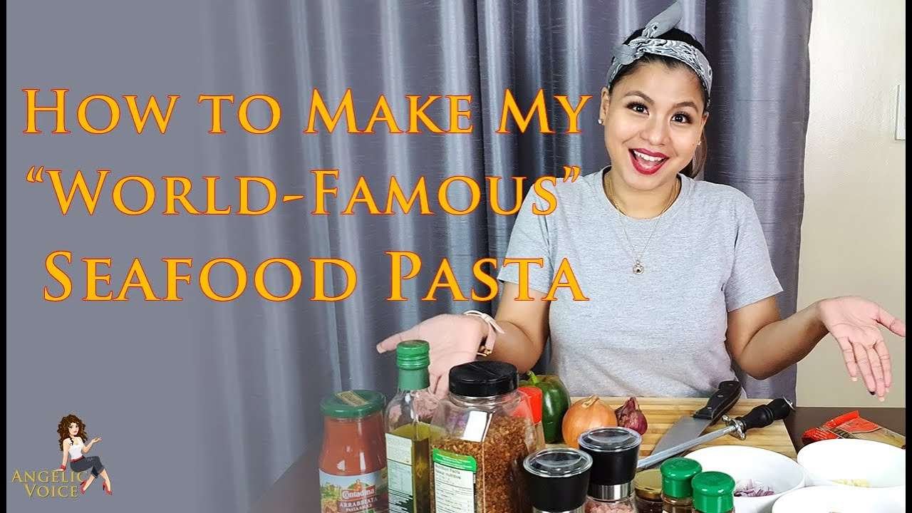 How to Make my "World-Famous" Seafood Marinara Pasta