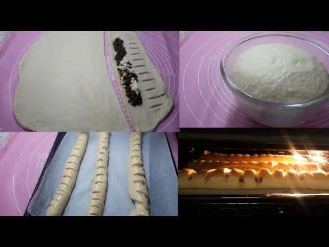 Simple and Easy bread with meat 😍🌹✔
