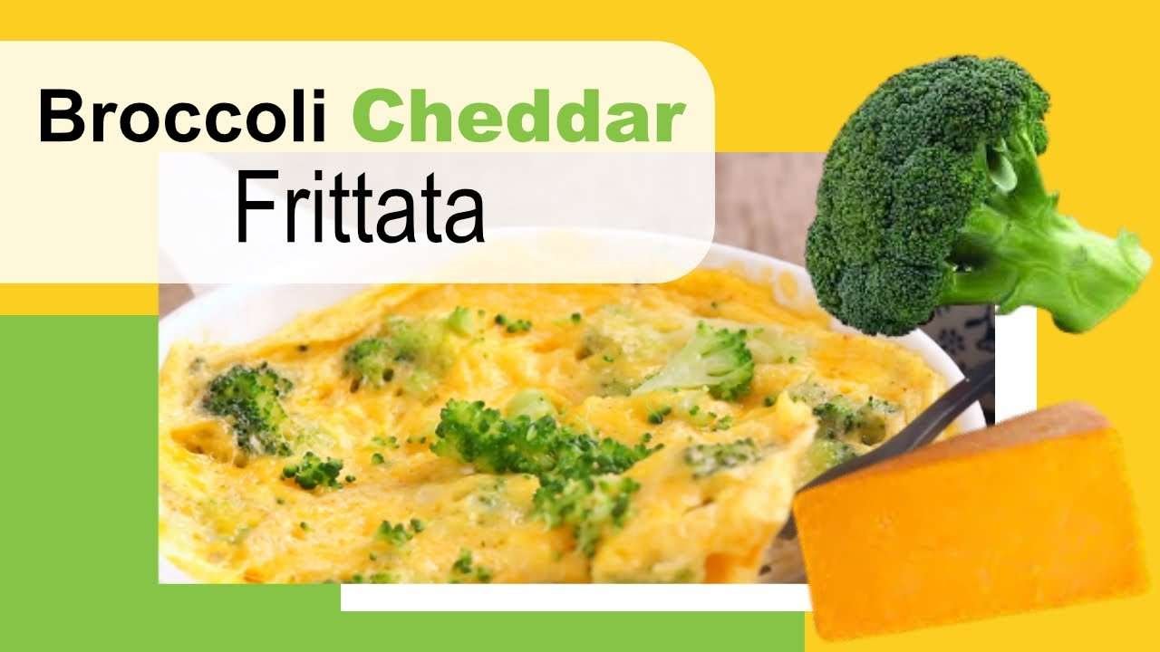 Broccoli and Cheddar Frittata Recipe