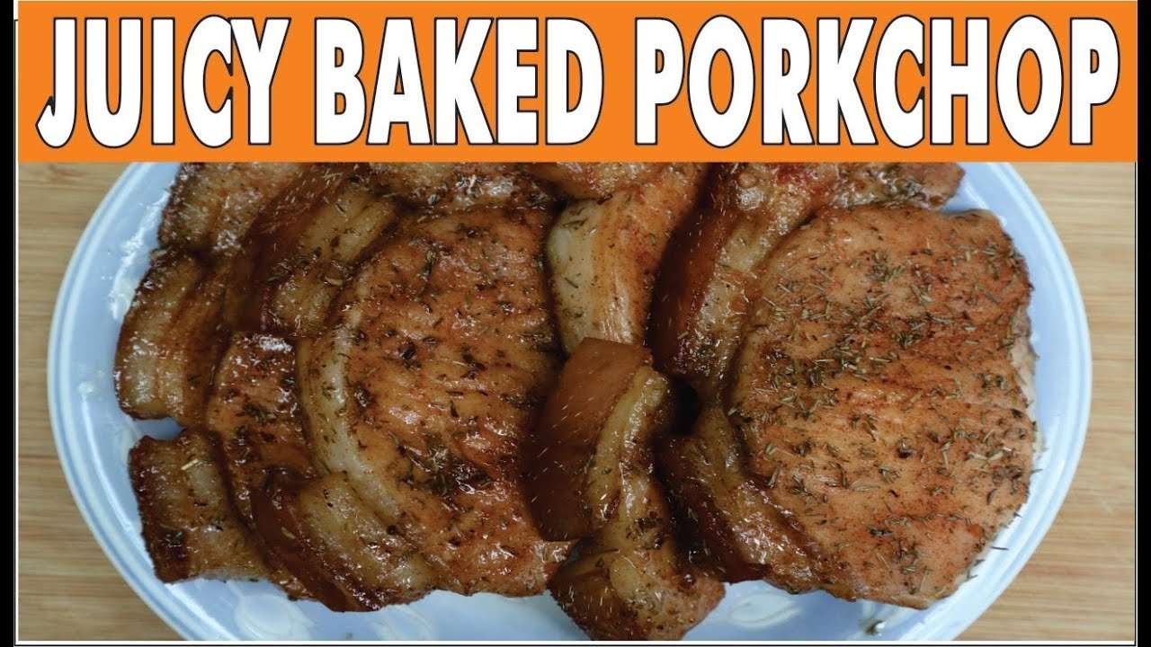 Juicy Baked Porkchop | EASY and SIMPLE Recipe by Cookingee