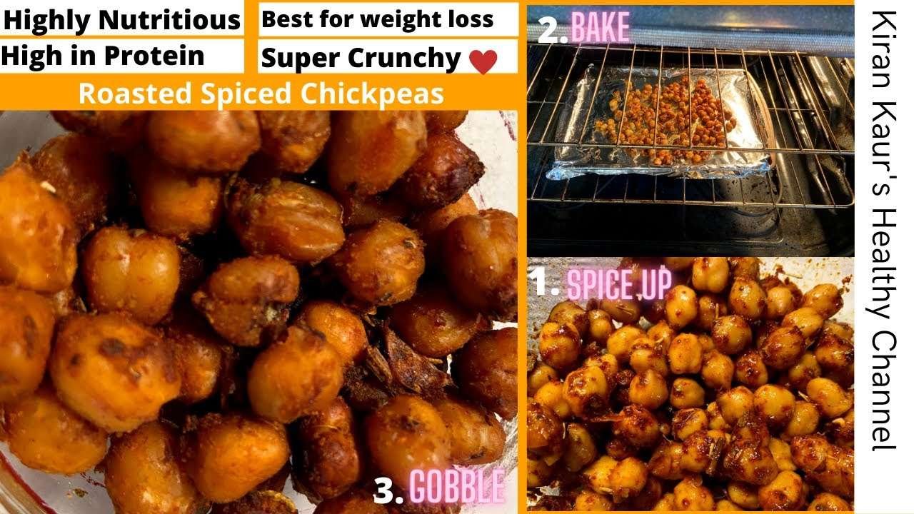 Healthy Snack Ideas: How to cook Mexican Style Paprika Roasted chickpea in Oven, Kiran Kaur
