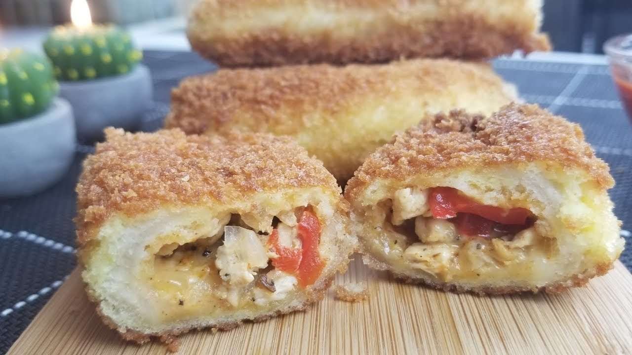 Pizza Bread Roll Recipe | Easy Snack Recipe