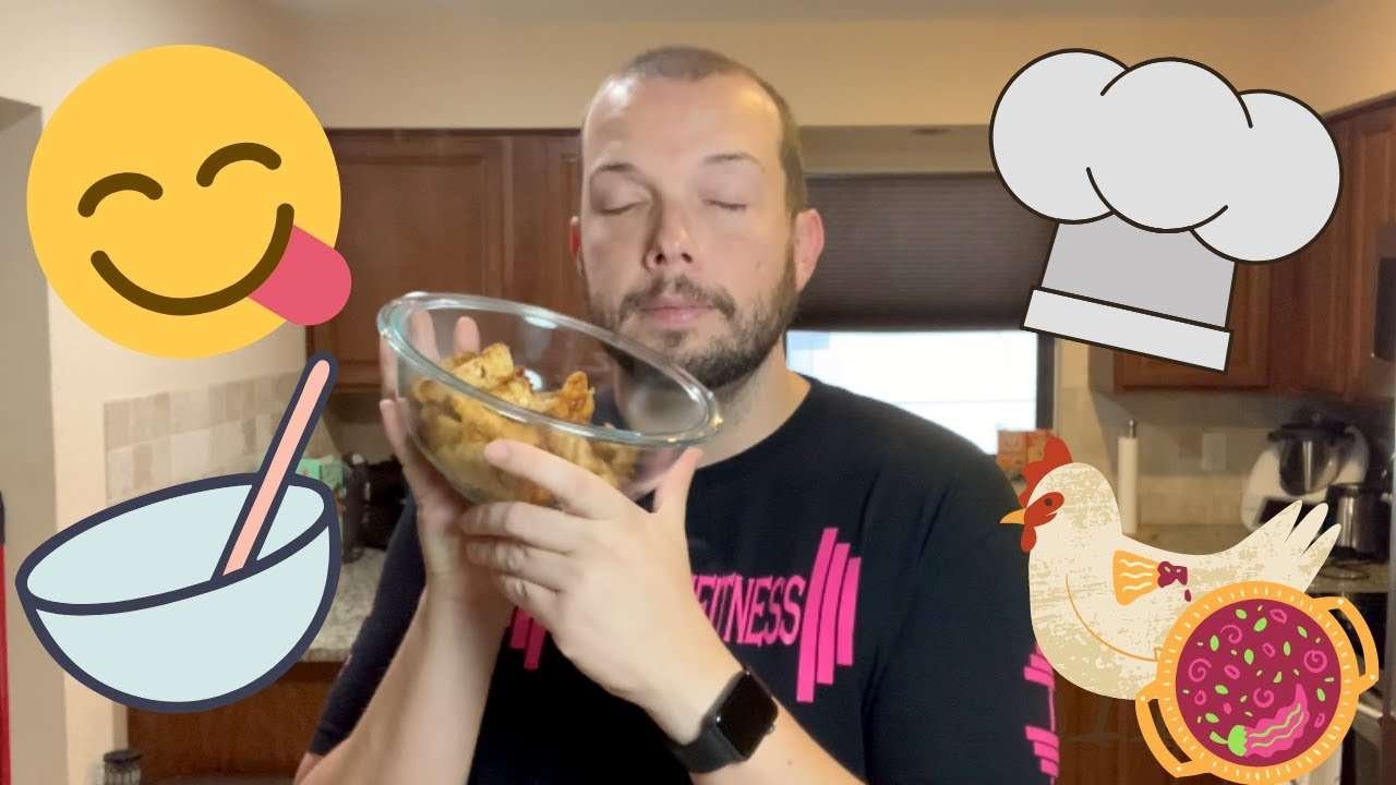 Air Fried Chicken Breasts with Mango Lime Salsa and Taco Bell Sauce | CRTv in the Kitchen