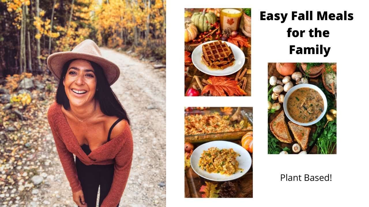 Full Day of Easy Fall Meals for the Family // Plant Based // The Starch Solution