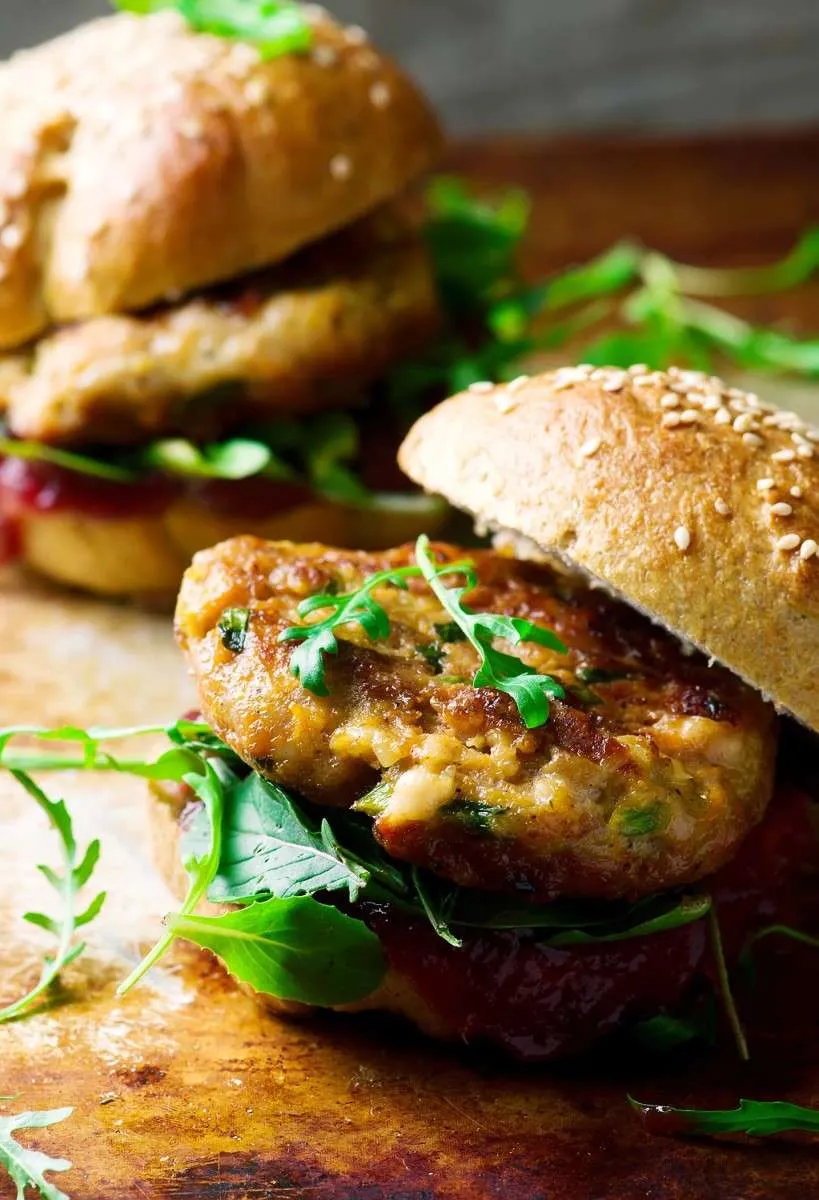Healthy Baked Turkey Sliders Recipe | Asian Sliders Recipe