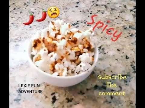 The best spicy popcorn drizzle!🌶️