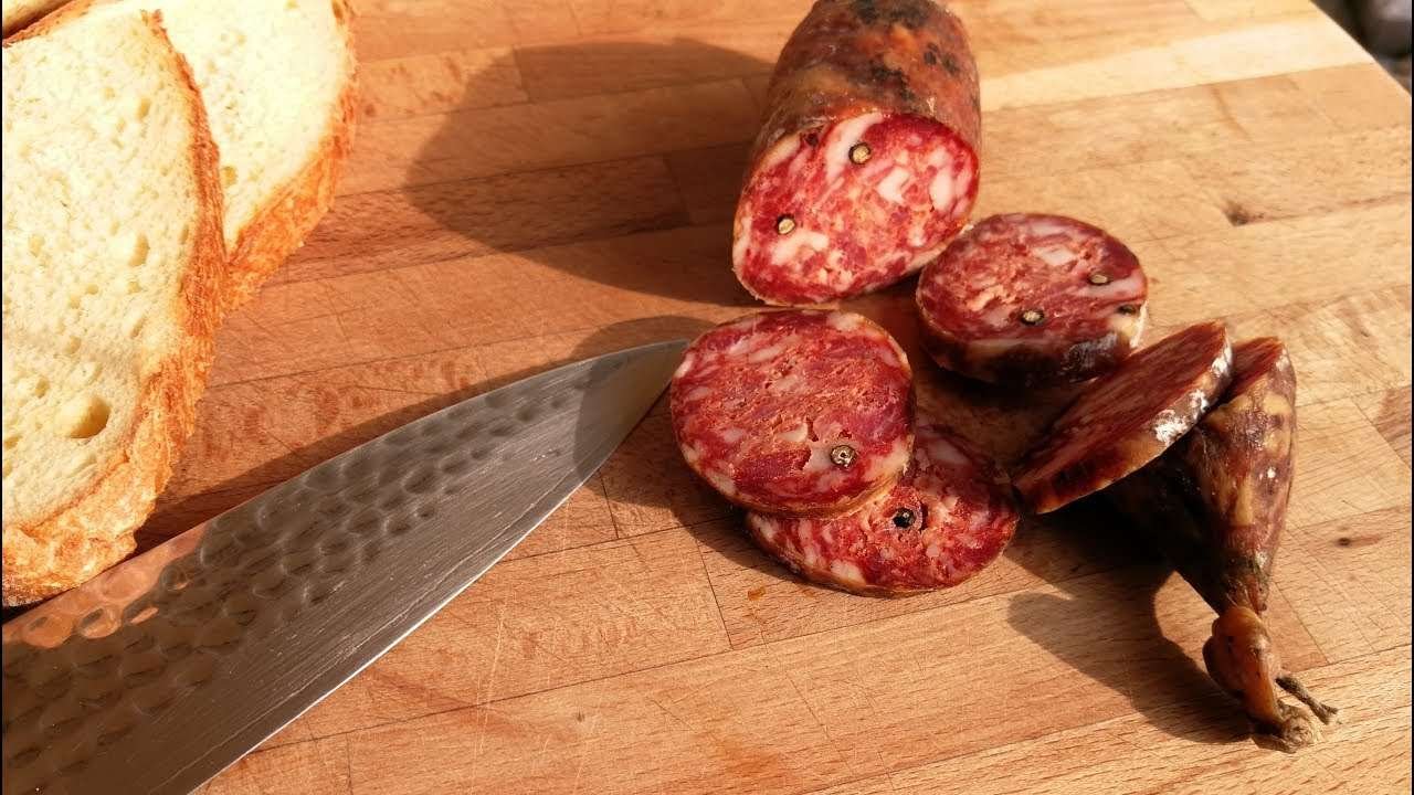 How to Make Italian Salami ( Calabrian Style ) – Best Salami recipe @l'uomo di casa