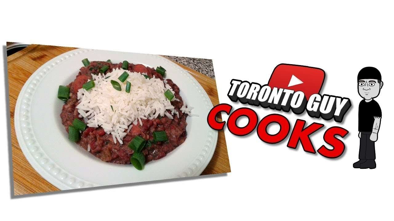 TORONTO GUY COOKS – RED BEANS AND RICE