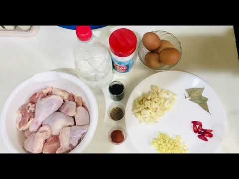 SPICY ADOBO WITH EGG AND PAPRIKA ala Shawie