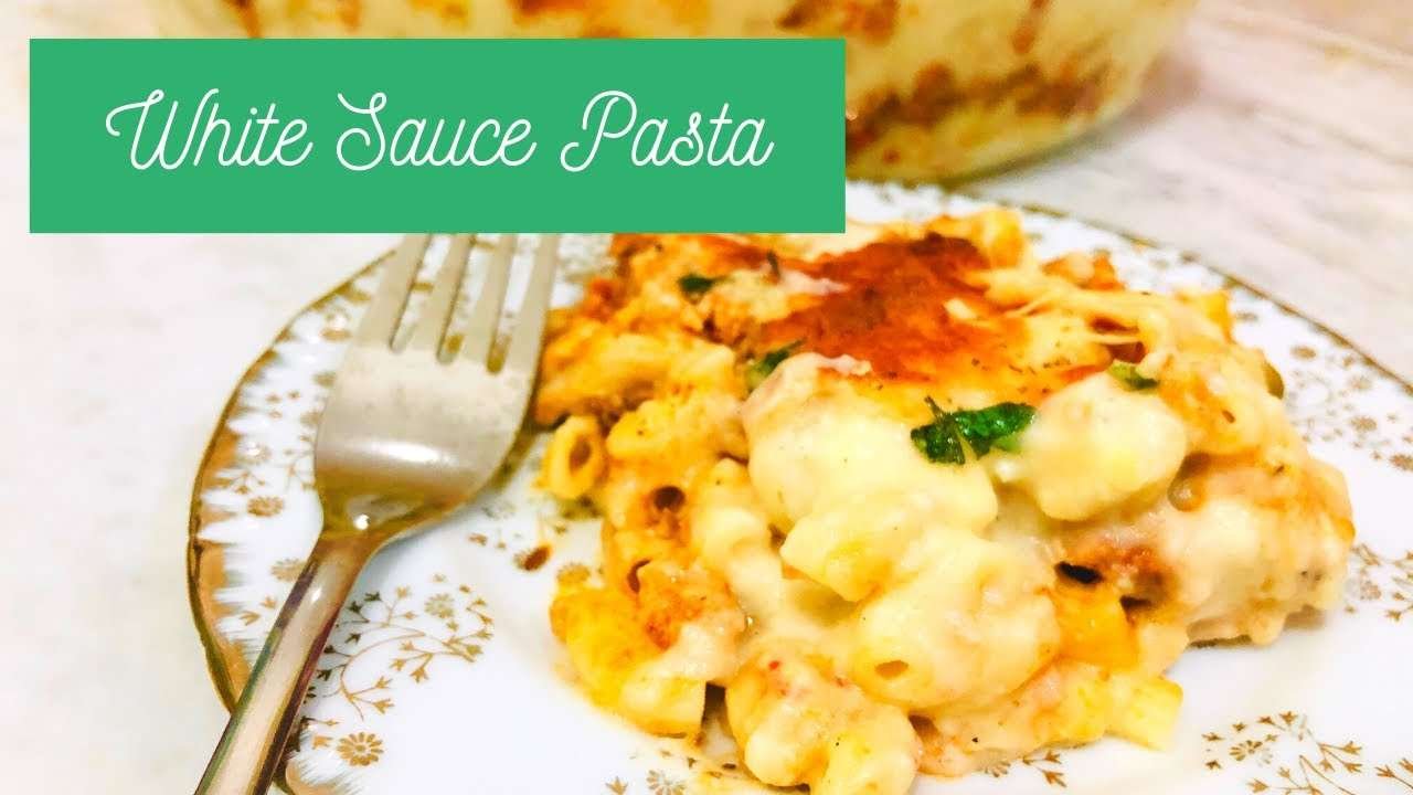 Creamy White Sauce Chicken Pasta Easy Recipe! (Creamy&Cheesy)|مكرونة بالبشاميل| By A&M Kitchen