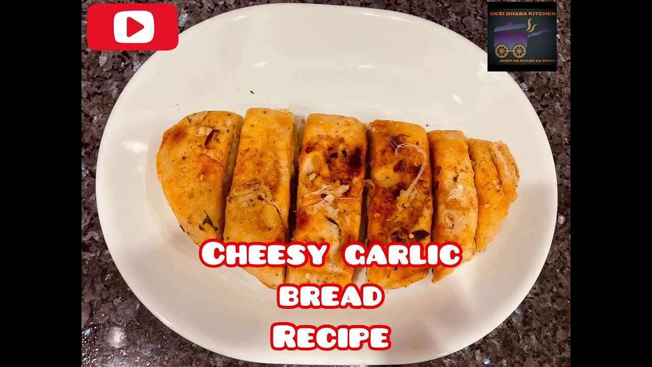 Cheesy Garlic Bread Recipe without oven