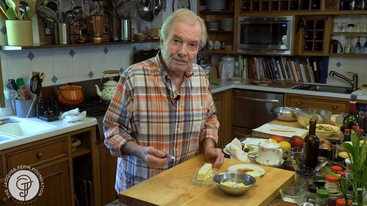 Butter rose decoration | Jacques Pépin Cooking At Home | KQED