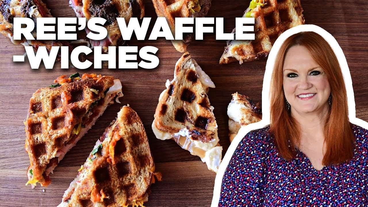Ree Drummond Makes 4 Types of "Wafflewich" Waffle Sandwiches | The Pioneer Woman | Food Network