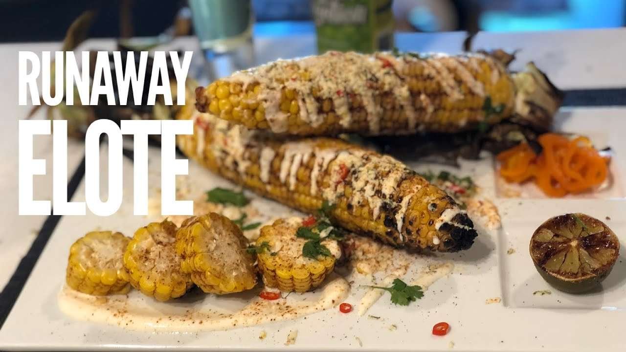 Elote Mexican Street Corn ~ Hot Pepper Crema Recipe ~ Cheoff Geoff