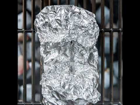 Who needs plates?  These Foil-Pack Eckrich Sausage & Veggies aren't just for camping…